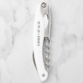 Usher Custom Waiter's Corkschraube Kellnermesser (Rückseite)