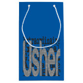 Usher Extraordinaire Kleine Geschenktüte (Rückseite)