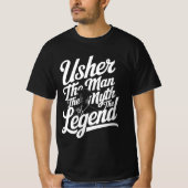 Usher Gift The Man Myth Legend T - Shirt (Vorderseite)