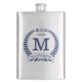 Usher Initials Flachmann (Vorderseite)