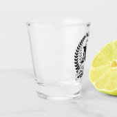 Usher Initials Schnapsglas (Links)