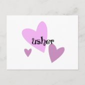 Usher Postkarte (Vorderseite)