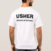 Usher Shirts (Rückseite)