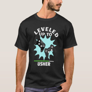 Usher Wedding Leveled Up Gamer T-Shirt