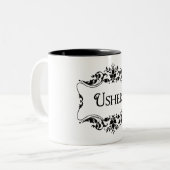 Usher Zweifarbige Tasse (Vorderseite Links)
