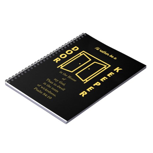 Ushers Notebook Notizblock (Linke Seite)