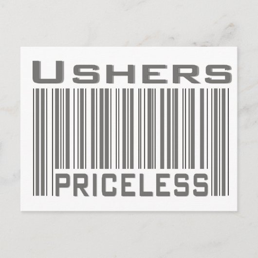 Ushers Pricellos Postkarte (Vorderseite)
