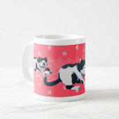 Ushi Katzen-Tasse Kaffeetasse (Vorderseite Links)