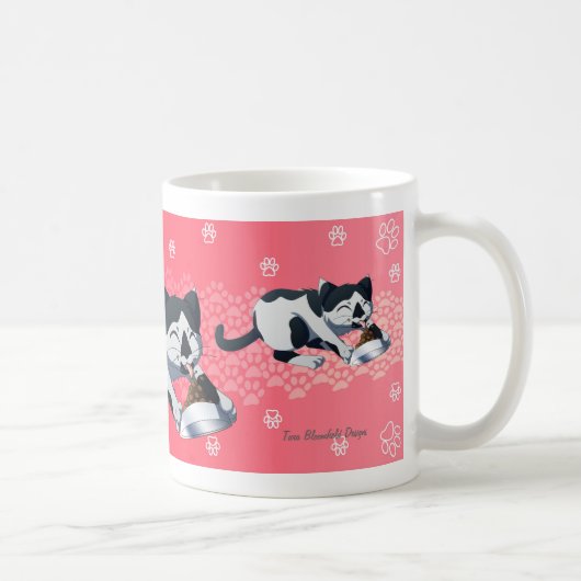Ushi Katzen-Tasse Kaffeetasse (Rechts)