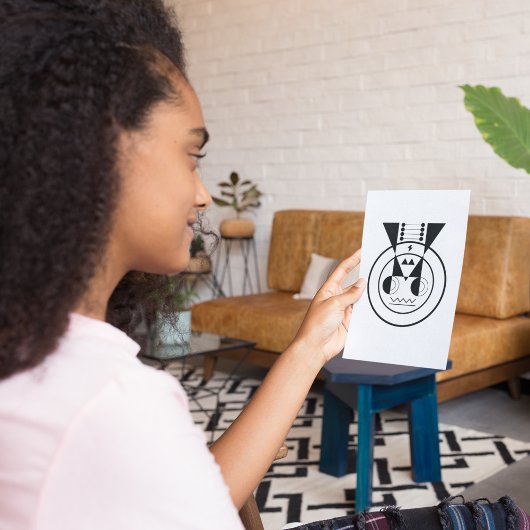 Ushi Ox Post-it - Geometrisches Zodiac Klebezettel