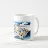 Ushibori in der Provinz Hitachi Kaffeetasse (VorderseiteRechts)