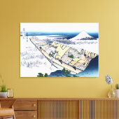 Ushibori in der Provinz Hitachi Leinwanddruck (Insitu (Wohnzimmer))