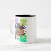 USHINOMI ZWEIFARBIGE TASSE (Vorderseite Links)