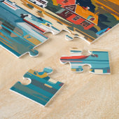 Ushuaia Argentina Travel Art Vintag Puzzle (Seite)