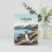 Ushuaia Argentinien Postkarte (Stehend Vorderseite)