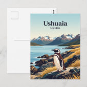 Ushuaia Argentinien Postkarte (Vorne/Hinten)