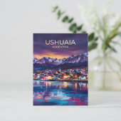 Ushuaia Argentinien Postkarte (Stehend Vorderseite)