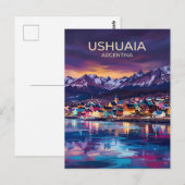 Ushuaia Argentinien Postkarte (Vorne/Hinten)