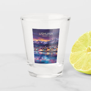 Ushuaia Argentinien Schnapsglas