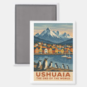Ushuaia – Das Ende der Welt Magnet (Vorderseite/Rückseite)