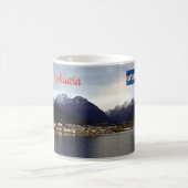 Ushuaia - Nachts - Argentinien - Kaffeetasse (Mittel)