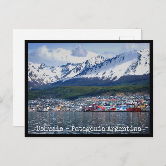 Ushuaia, Patagonia Argentinien Postcard Postkarte (Vorne/Hinten)