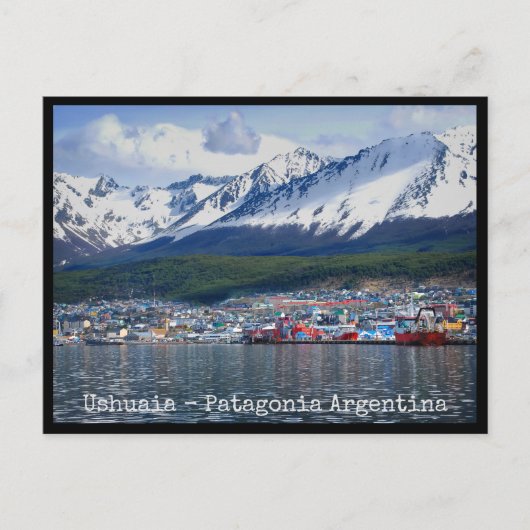 Ushuaia, Patagonia Argentinien Postcard Postkarte (Vorderseite)