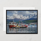 Ushuaia, Patagonia Argentinien Postcard Postkarte (Vorne/Hinten)