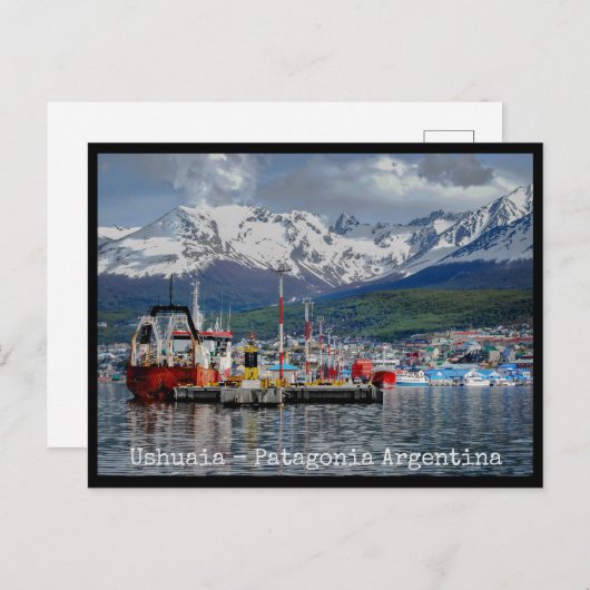 Ushuaia, Patagonia Argentinien Postcard Postkarte (Vorne/Hinten)