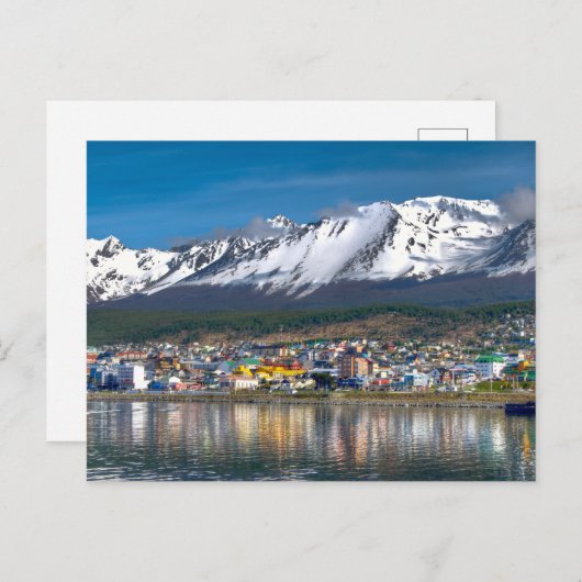 Ushuaia, Patagonien, Argentinien, Südamerika Postkarte (Vorne/Hinten)