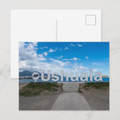 Ushuaia Sign Postkarte (Vorne/Hinten)