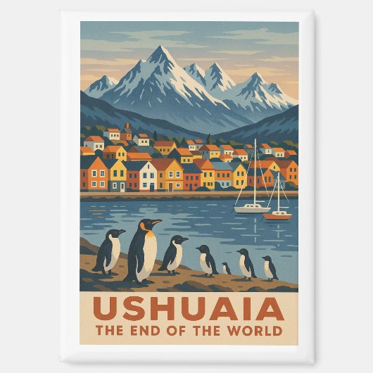 Ushuaia – The End of the World Magnet (Vorderseite)