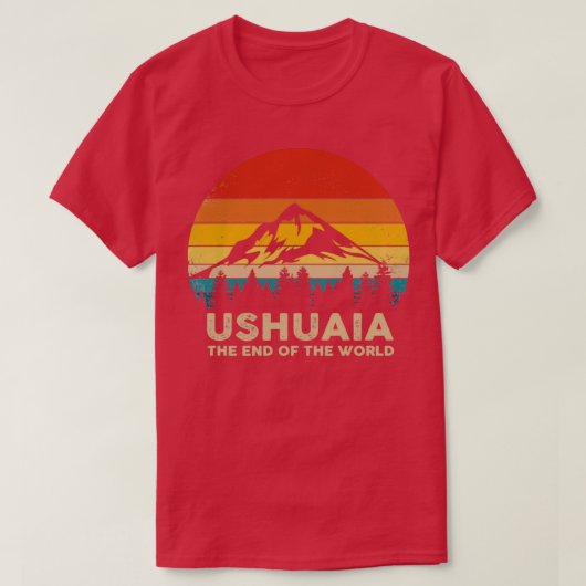 Ushuaia Trip Souvenir T-Shirt (Design vorne)