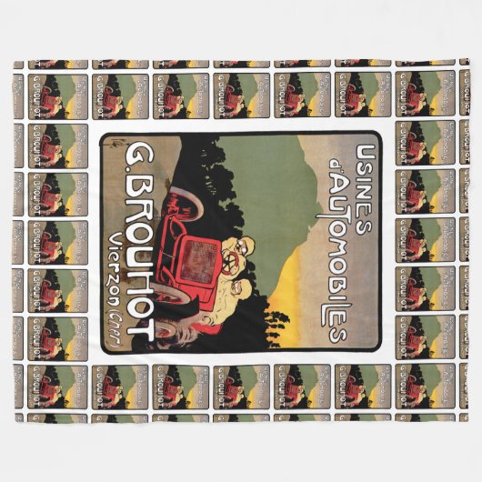 Usines d'Automobiles Fleecedecke (Vorderseite (Horizontal))