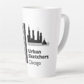 Usk Chicago Milchtasse (Rechte Ecke)