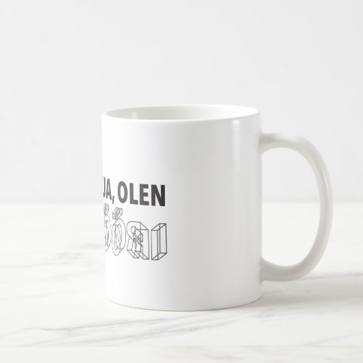 Usko minua, olen insinööri. kaffeetasse (Rechts)
