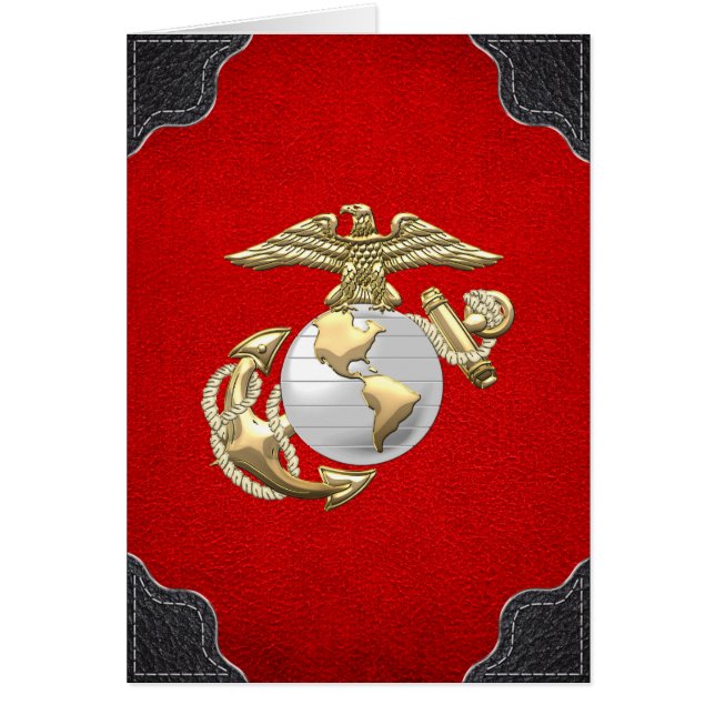 USMC Adler, Globe & Anchor (EGA) [3D] (Vorne)