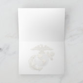 USMC Adler, Globe & Anchor (EGA) [3D] Karte (Innenseite)