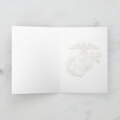 USMC Adler, Globe & Anchor (EGA) [3D] Karte (Innenseite)