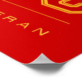 USMC Afghanistan Veteran Poster (Ecke)