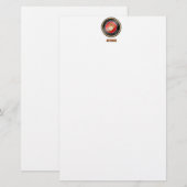Usmc-Aufkleber Briefpapier (Vorne/Hinten)