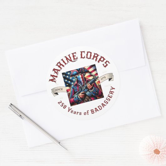 USMC Badassery Stickers (Umschlag)