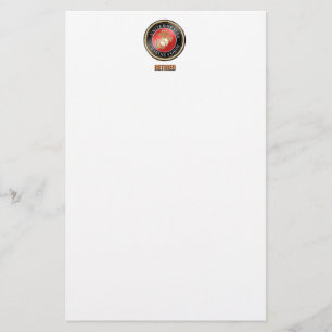 Usmc-Briefpapier Briefpapier