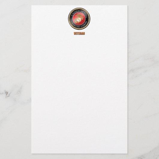 Usmc-Briefpapier Briefpapier (Vorderseite)
