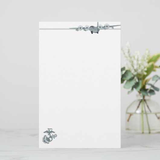 USMC C-130 BRIEFPAPIER (Stehend Vorderseite)