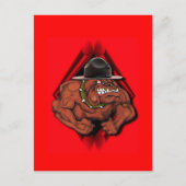 USMC Devil Dog Postkarte (Vorderseite)