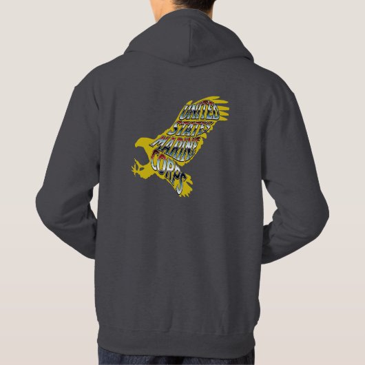 USMC Eagle Hoodie (Rückseite)