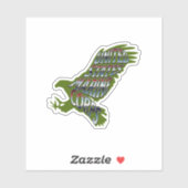 USMC Eagle Vinyl Sticker (Blatt)