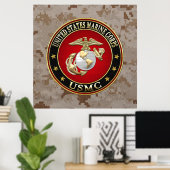 USMC EGA [Special Edition] [3D] Poster (Heimbüro)