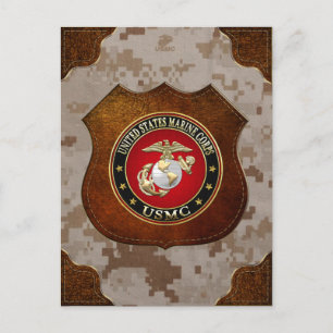USMC EGA [Special Edition] [3D] Postkarte